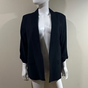 Loft Size Large Women's Black Loose Fit Blazer New With Tags